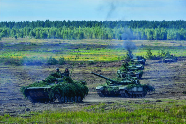 Zapad 2017 Russisches Verteidigungsministerium via sirius