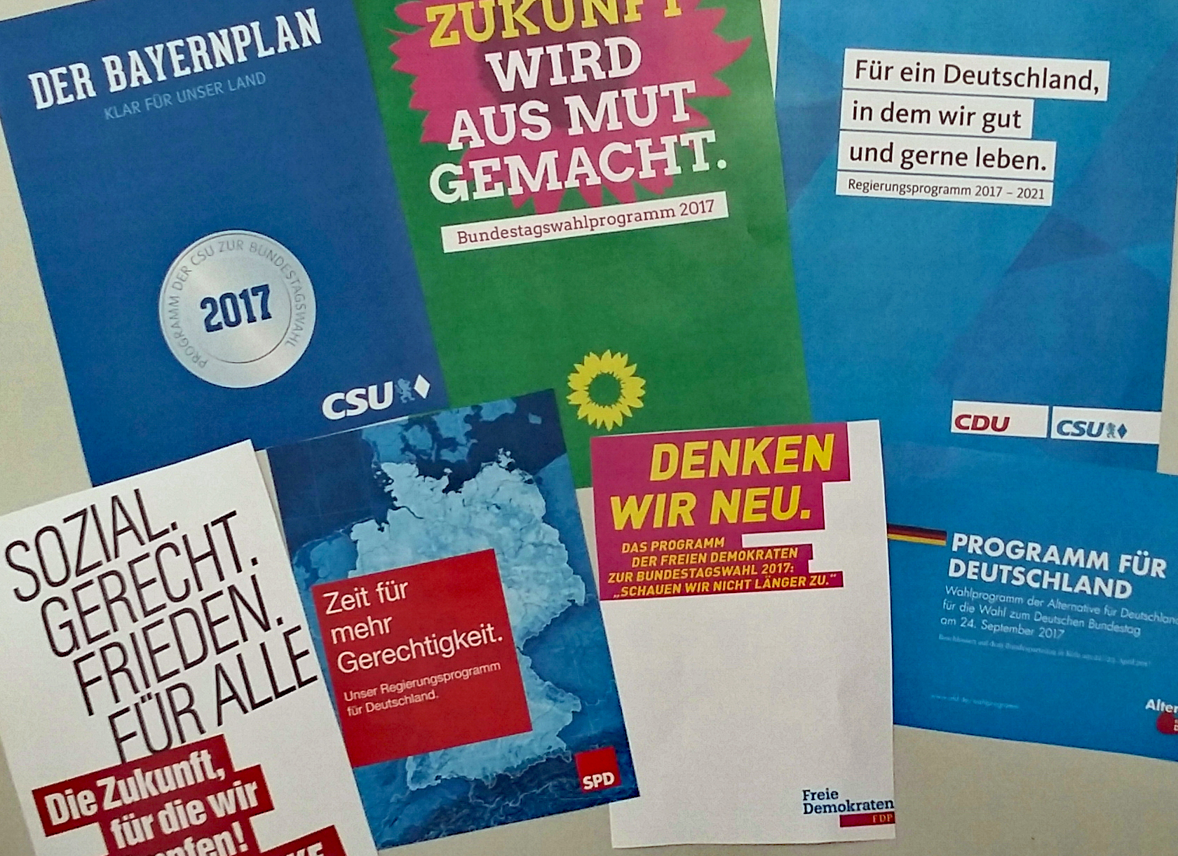 wahlprogramme a