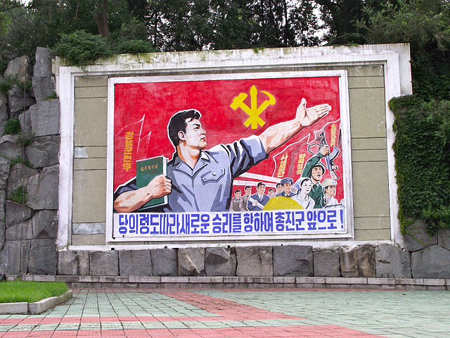 Plakat Nordkorea
