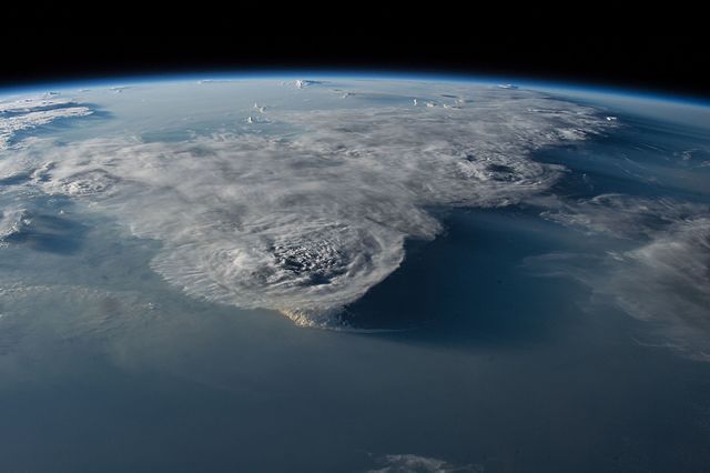 ISS 48 Thunderstorms over the South China Sea