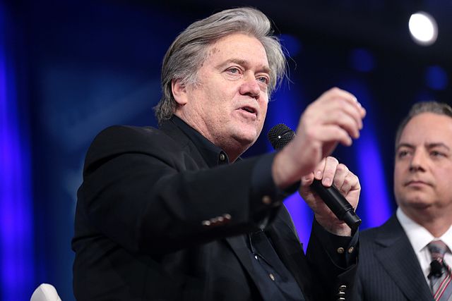 Steve Bannon. Foto: Gage Skidmore from Peoria, AZ, United States of America (Wikimedia Commons)
